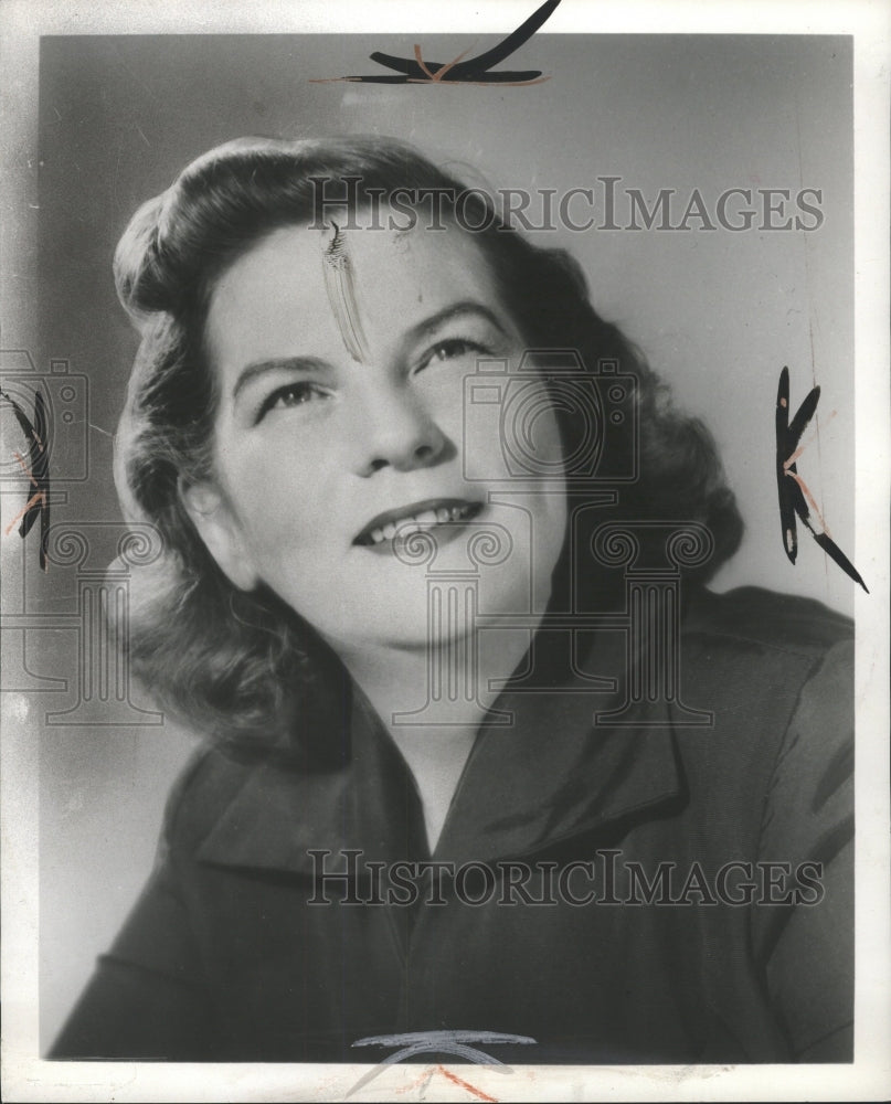 1955 Press Photo Margaret Harshaw (Opera Singer) - RRW31555 - Historic Images