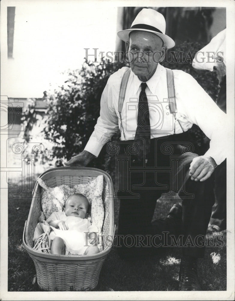 1937 Press Photo Robert Harsen 88yrs oldman - RRW31557 - Historic Images