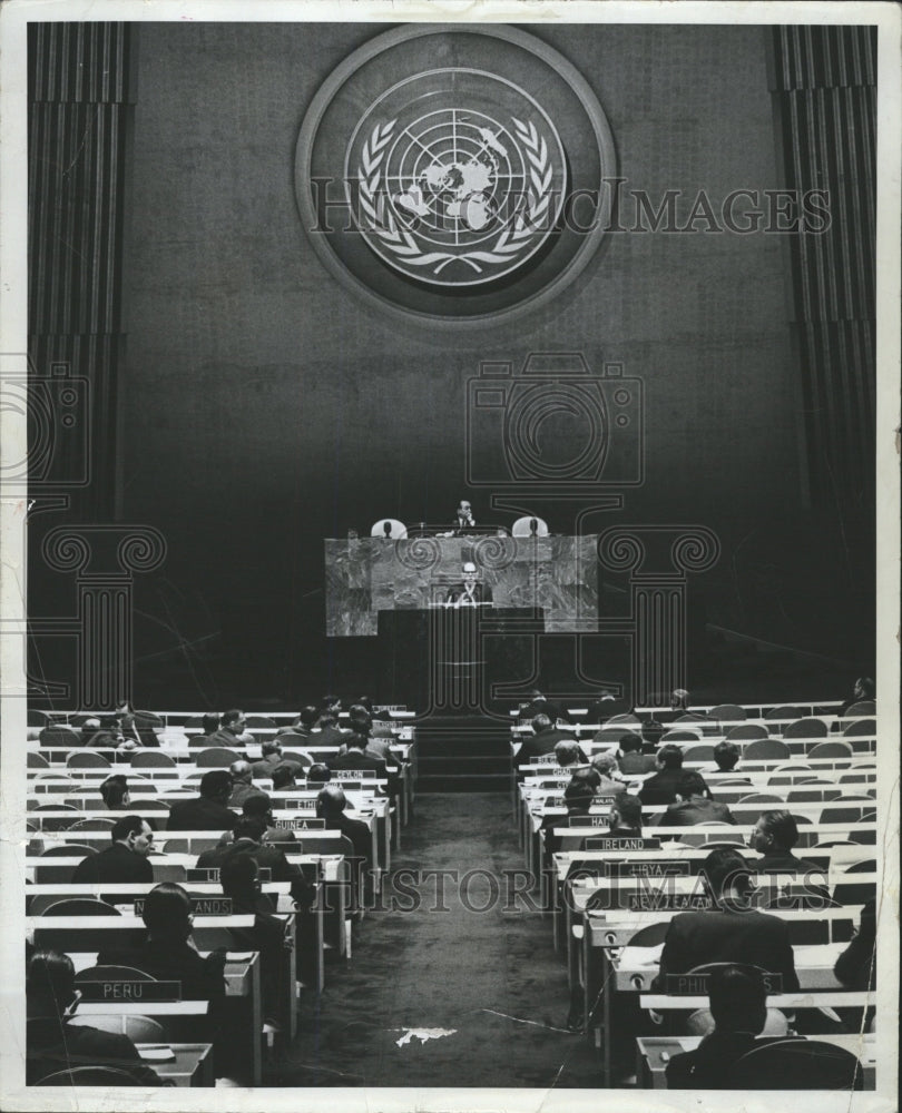 1962 Press Photo United Nations General Assembly - RRW31597 - Historic Images