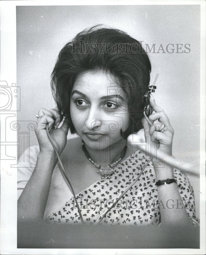 1963 Press Photo Sheela Mital India U.N. Employee - RRW31607 - Historic Images