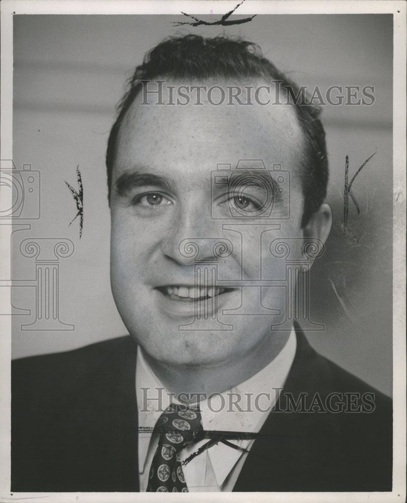 1953 Press Photo Gerald Harrington Actor Will way - RRW31809 - Historic Images