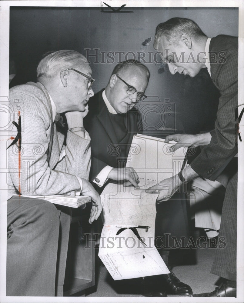 1961 Press Photo Frank Bulkley Grosse Pointe John Hart - RRW31951 - Historic Images