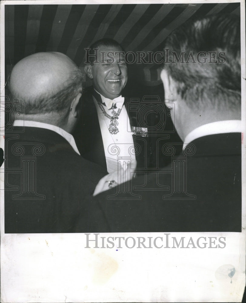 1960 Press Photo Palacio hotel Don Juan ribbon Party - RRW32087 - Historic Images