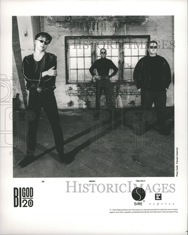 1993 Press Photo Bigod 20 Electro-industial Band - RRW32091 - Historic Images