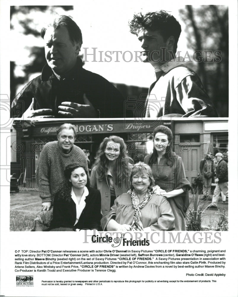 1955 Press Photo Circle Friends Director O Donnell - RRW32117 - Historic Images