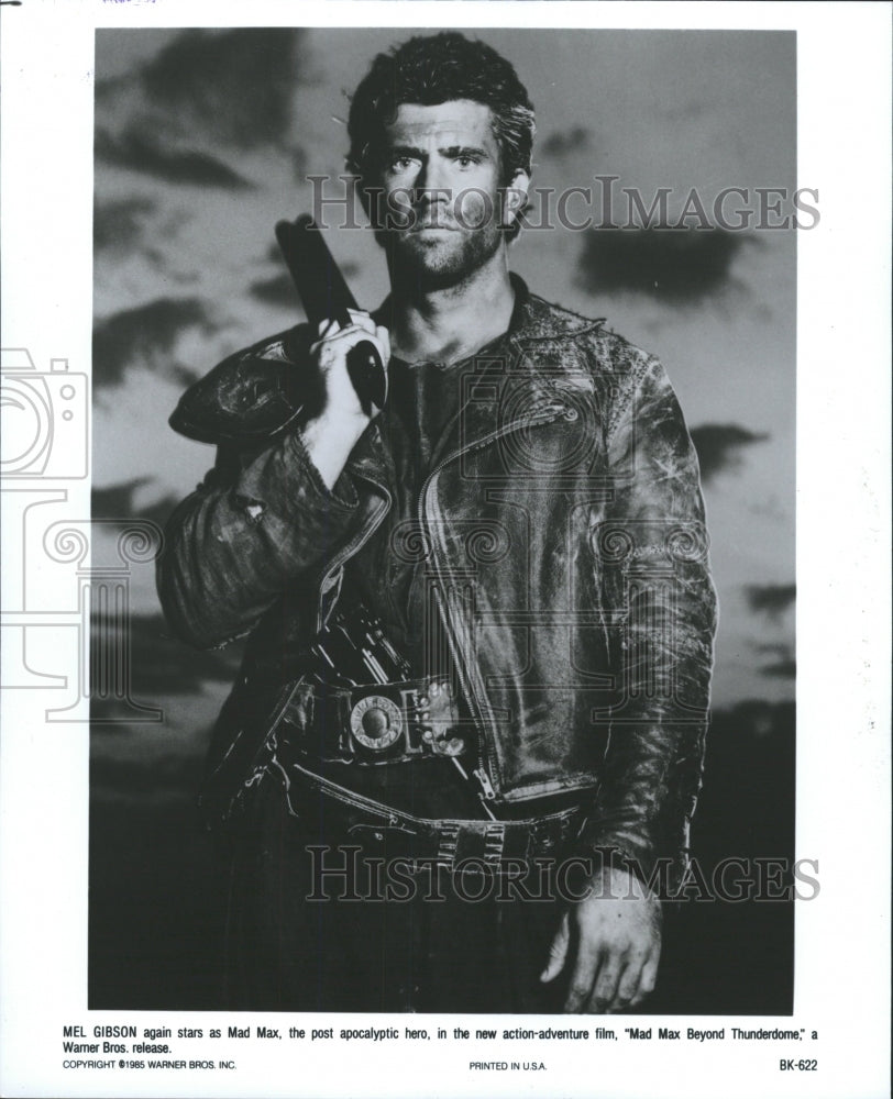 1990 Press Photo Mel Gibson Mad Max Beyond Thunderdome - RRW32281 - Historic Images