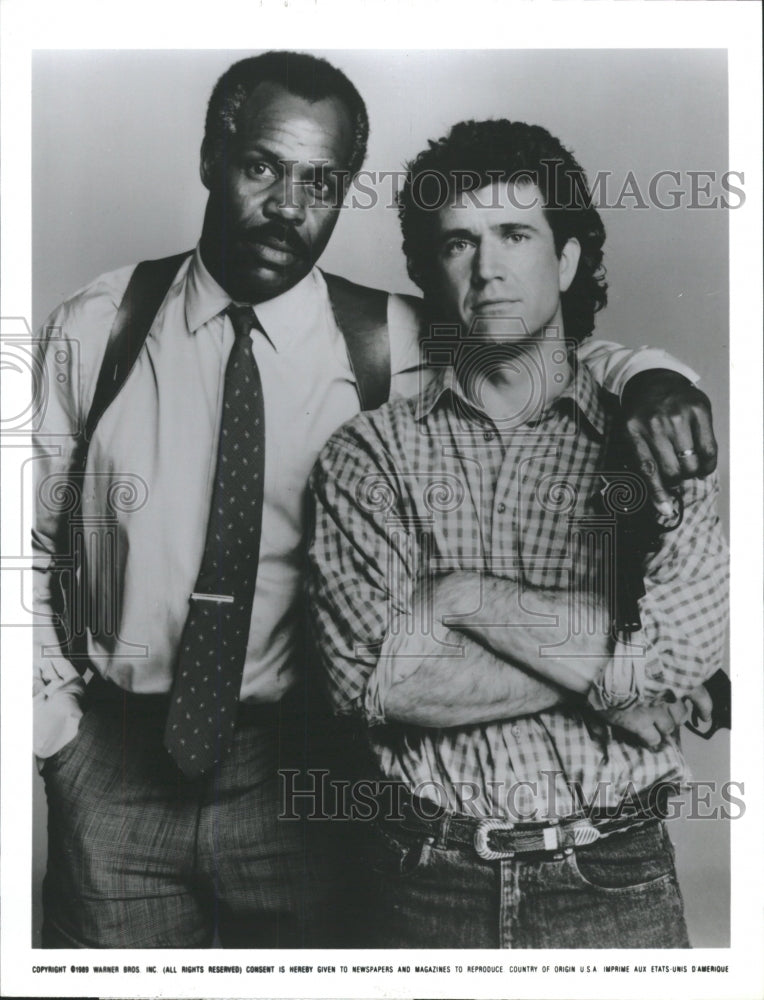 1994 Press Photo Danny Glover Mel Gibson Lethal Weapon - RRW32285 - Historic Images