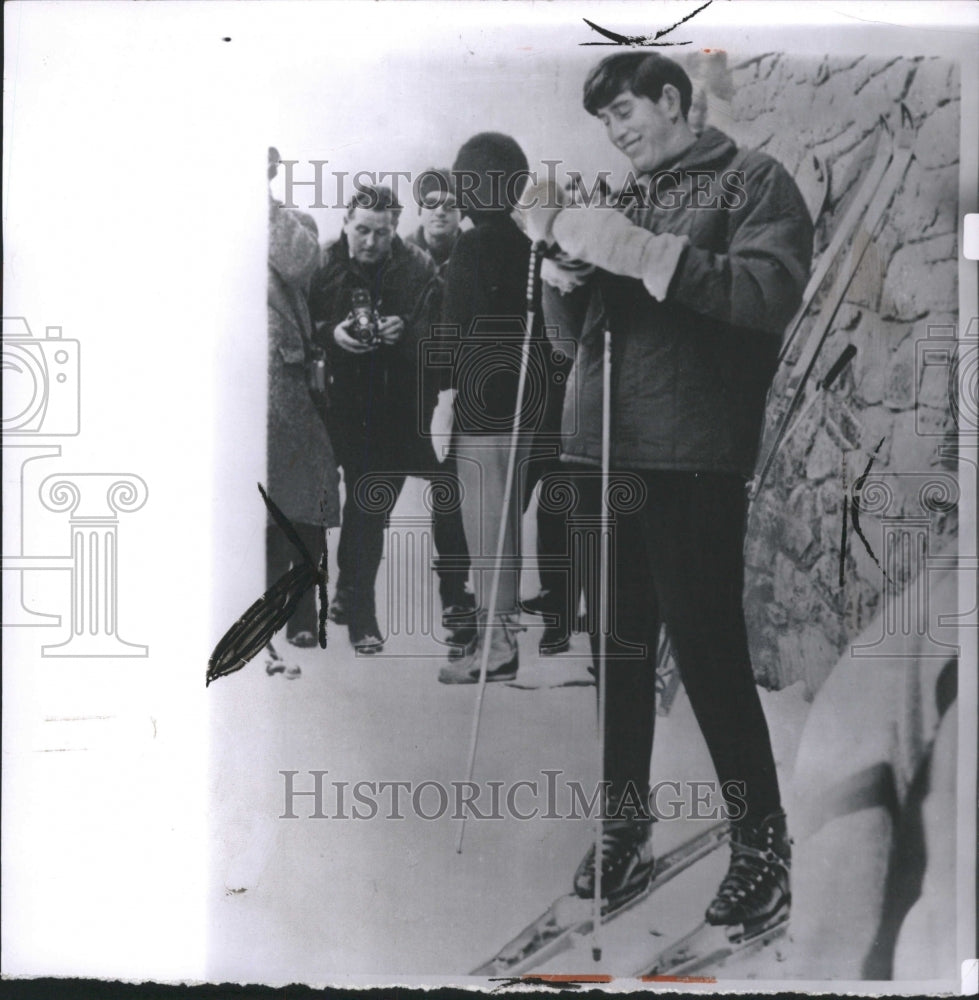 1965 Press Photo Prince Charles Malbun Ski Resort - RRW32333 - Historic Images