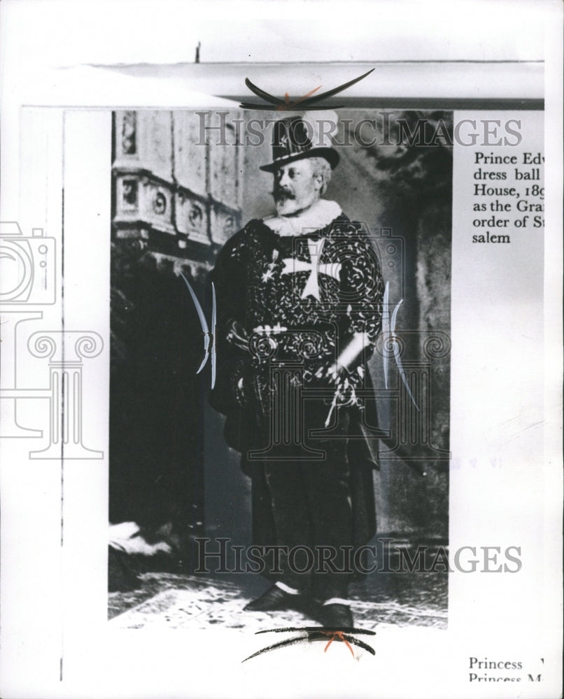 1965 Press Photo Prince Edward Fancy dress ball House - RRW32341 - Historic Images
