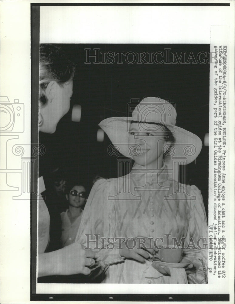 1970 Press Photo Princess Anne Daughter of Elizabeth II - RRW32427 - Historic Images