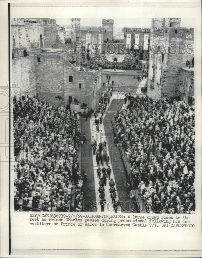 1969 Press Photo Princess Charles Wales Cavernous Caste - RRW32431 - Historic Images