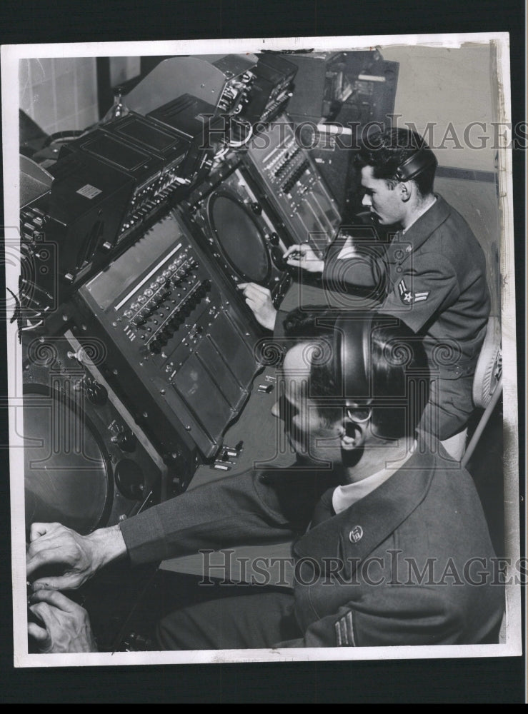 1955 Press Photo Michigan National Guard aero base. - RRW32695 - Historic Images