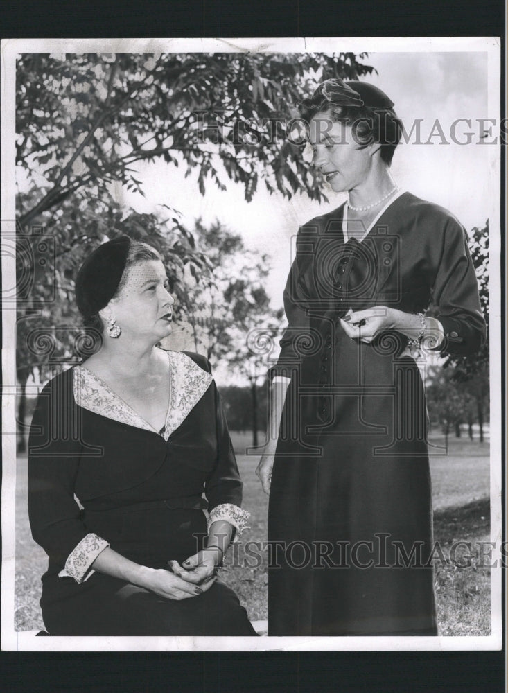 1954 Press Photo Norman Strouse Richard Darragh - RRW32697 - Historic Images