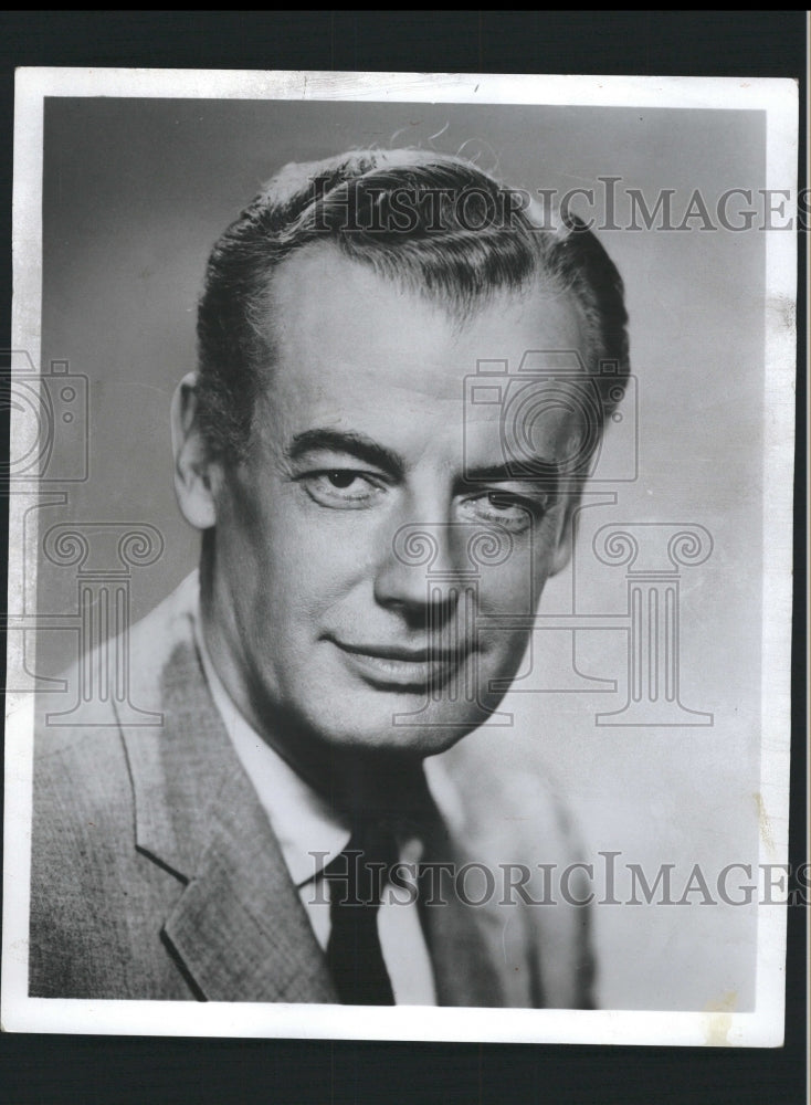 1964 Press Photo Shepperd Strudwick American Actor. - RRW32699 - Historic Images