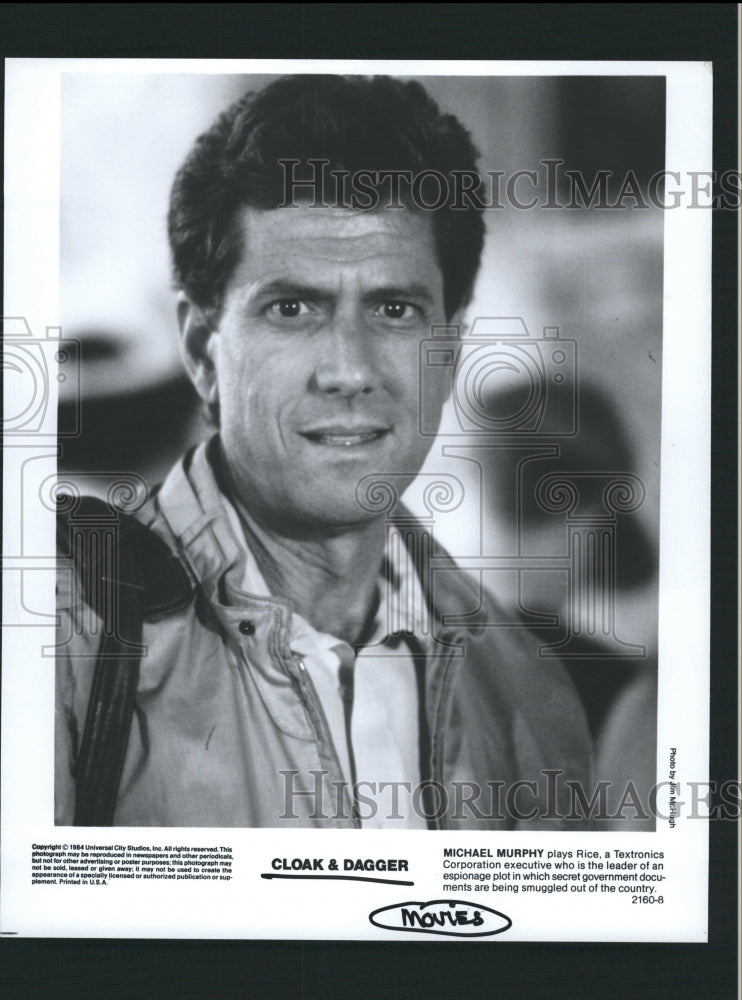 1984 Press Photo Cloak &amp; Dagger Motion Picture Play - RRW32735 - Historic Images