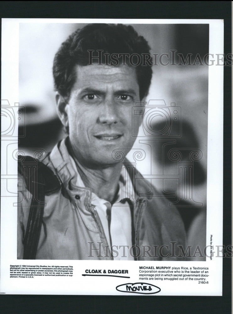 1984 Press Photo Cloak & Dagger Motion Picture Play - RRW32735 - Historic Images