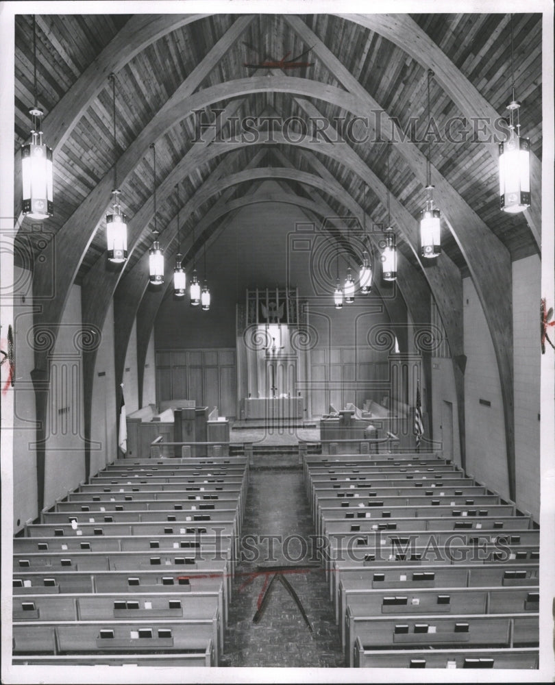1958 Press Photo First Methodist Church - RRW32885 - Historic Images