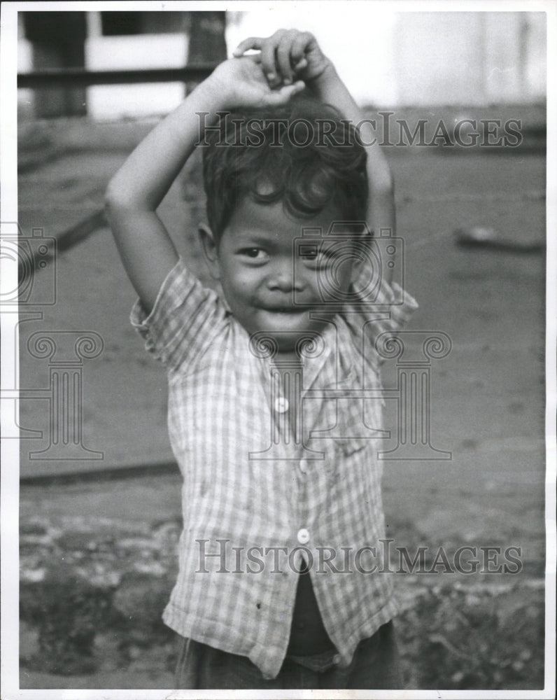 1964 Press Photo Symboly Healthy Happy Childhood UNICEF - RRW32905 - Historic Images