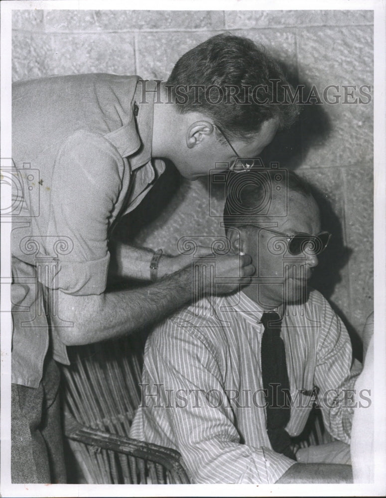 1963 Press Photo Frank M. Begley UN Security Officer - RRW32945 - Historic Images