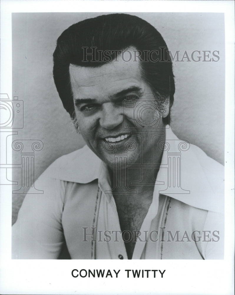 1979 Press Photo Conway Twitty Singer - RRW33119 - Historic Images