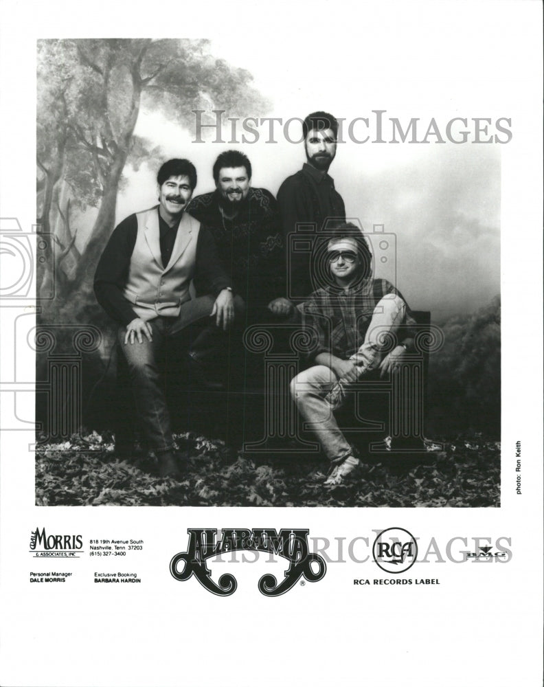 1995 Press Photo Alabama Country Southern Rock Band - RRW33121 - Historic Images