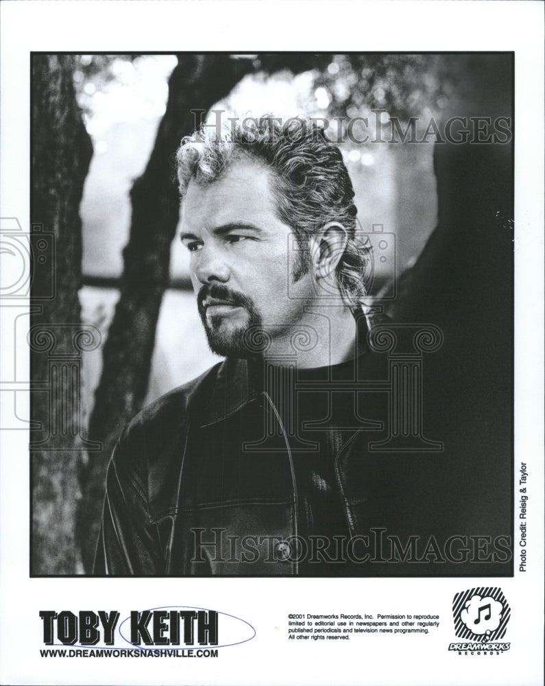 2001 Press Photo Toby Keith Entertainer - RRW33133 - Historic Images