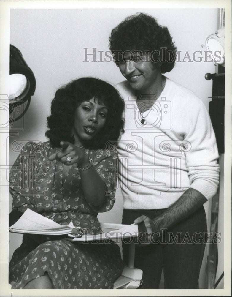 1978 Press Photo DONNA SUMMER MAC DAVIS SINGER - RRW33149 - Historic Images