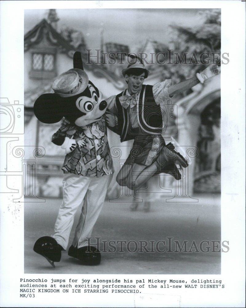 1987 Press Photo Pinocchio - Walt Disney Character - RRW33203 - Historic Images