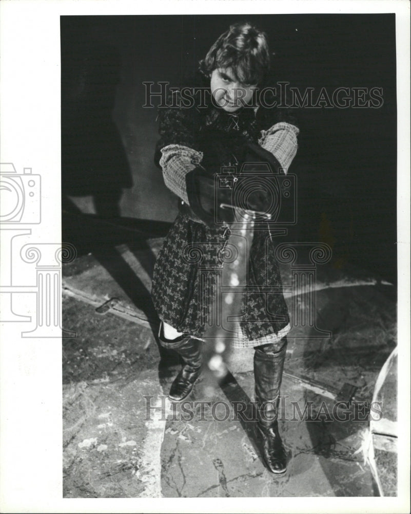 1980 Press Photo Actor John Morgan Lund In &quot;Macbeth&quot; - RRW33211 - Historic Images