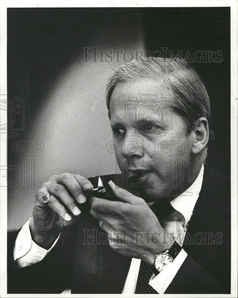 1981 Press Photo Business Executive Peter Stroh - RRW33279 - Historic Images