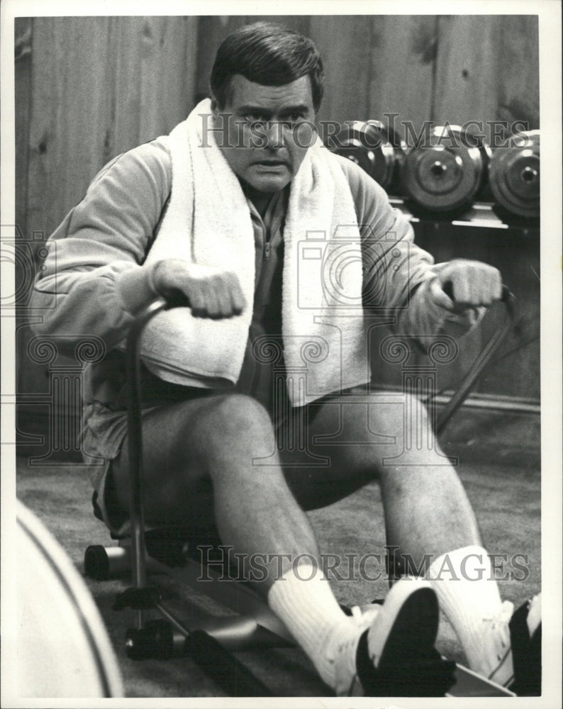 press photo Larry Hagman as J.R. Ewing in Dallas - RRW33287 - Historic Images