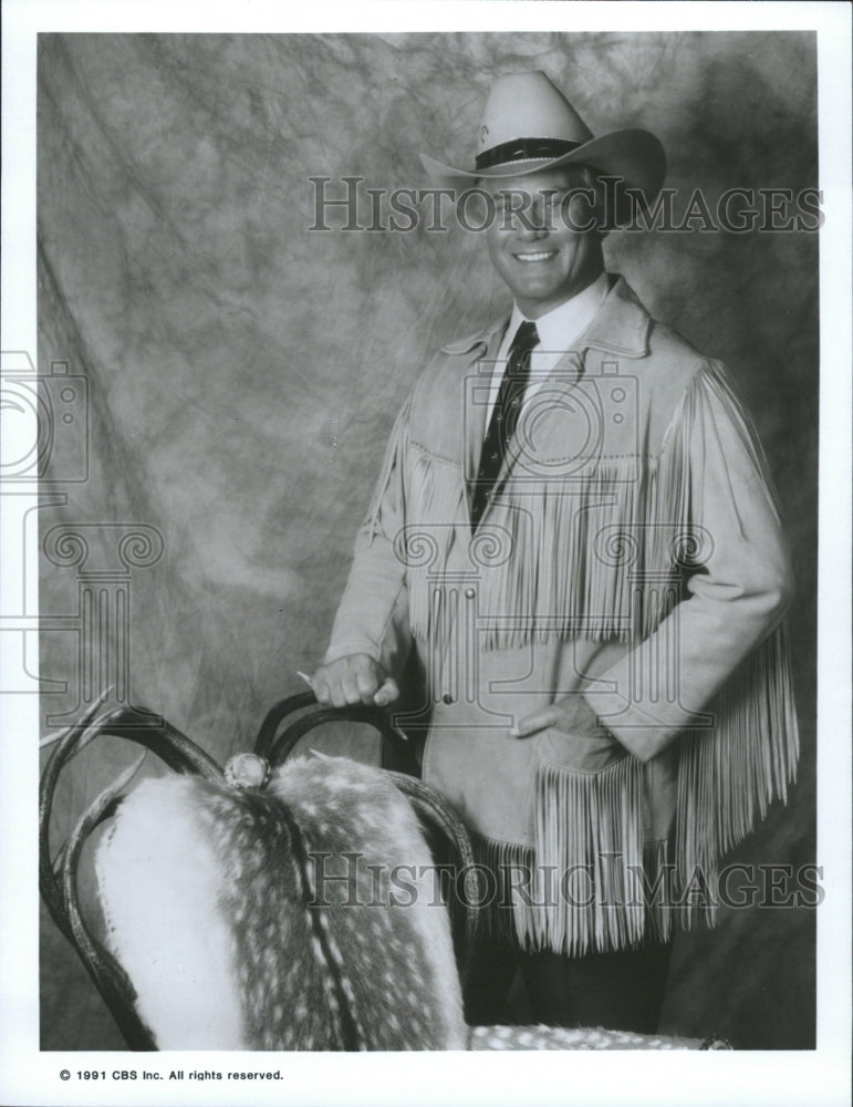 1996 Press Photo Larry Hagman Dallas - RRW33289 - Historic Images