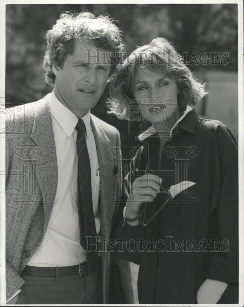 1985 Press Photo Ben Murphy and Lauren Hutton - RRW33319 - Historic Images