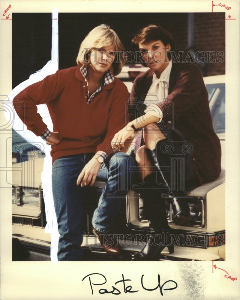 1984 Press Photo Sharon Gless Tyne Daly Actress film - RRW33353 - Historic Images