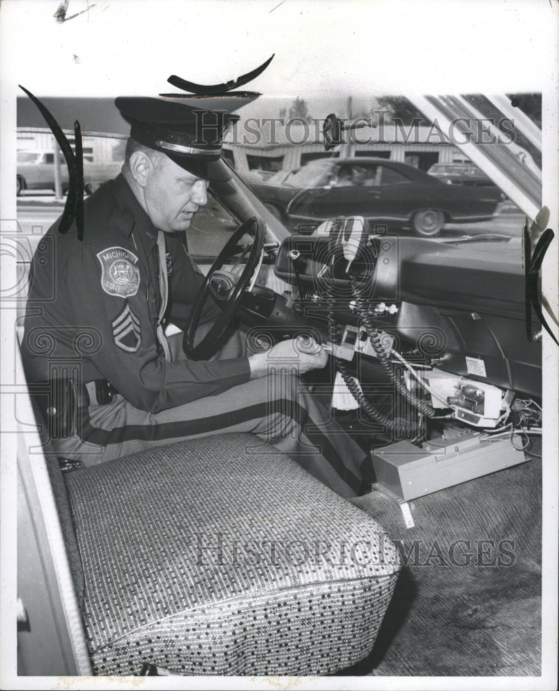 1969 Press Photo Mich. Police Computer - RRW33369 - Historic Images
