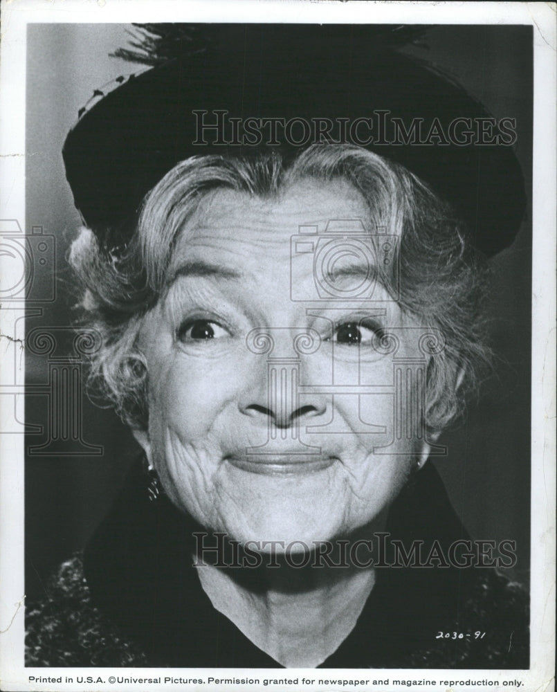 1977 Press Photo Helen Hayes Brown American actress - RRW33417 - Historic Images