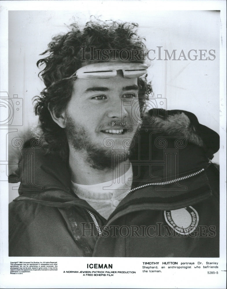 1984 Press Photo Timothy Hutton &quot;Iceman&quot;` - RRW33467 - Historic Images