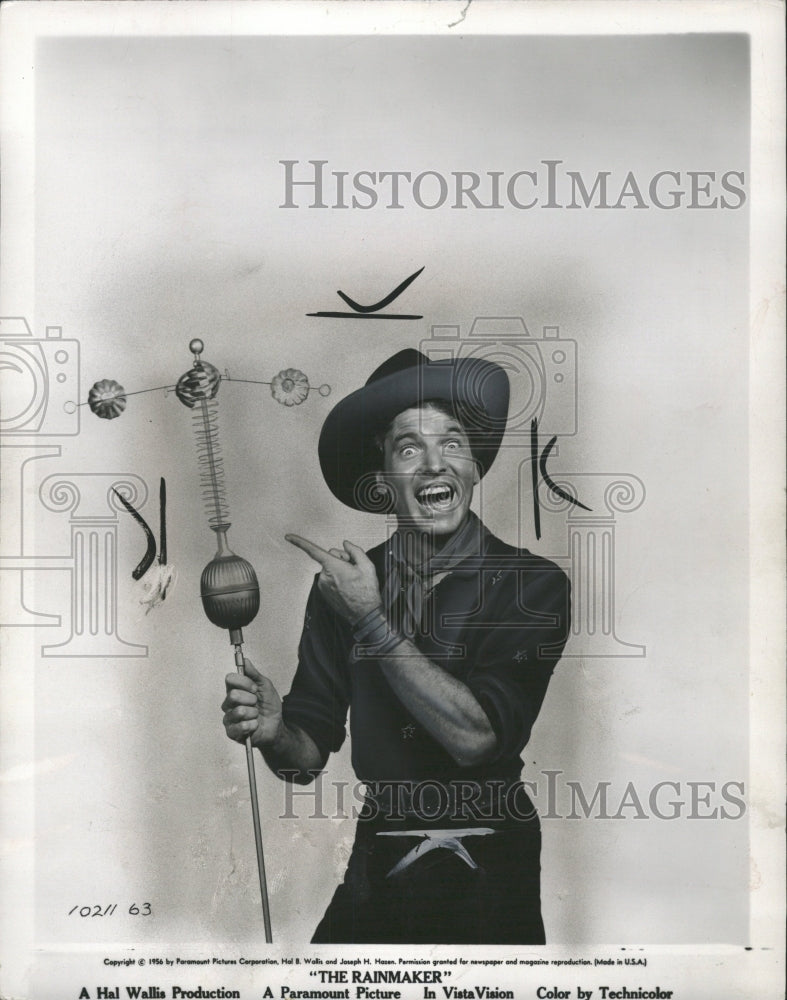 1957 Press Photo Burt Lancaster Actor - RRW33521 - Historic Images