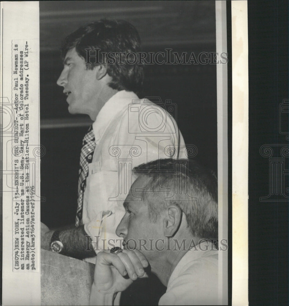 1976 Press Photo Paul Actor Newsman - RRW33523 - Historic Images