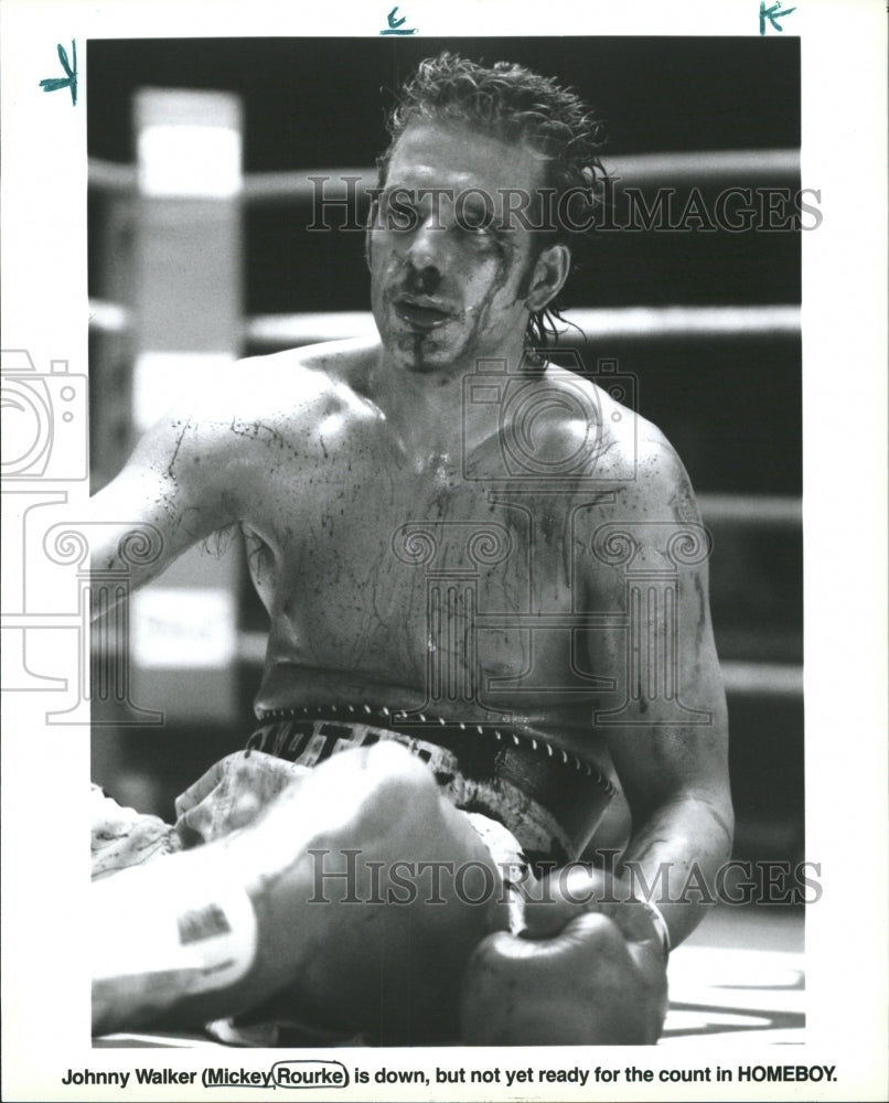 1995 Press Photo Mickey Rourke (Actor) - RRW33535 - Historic Images