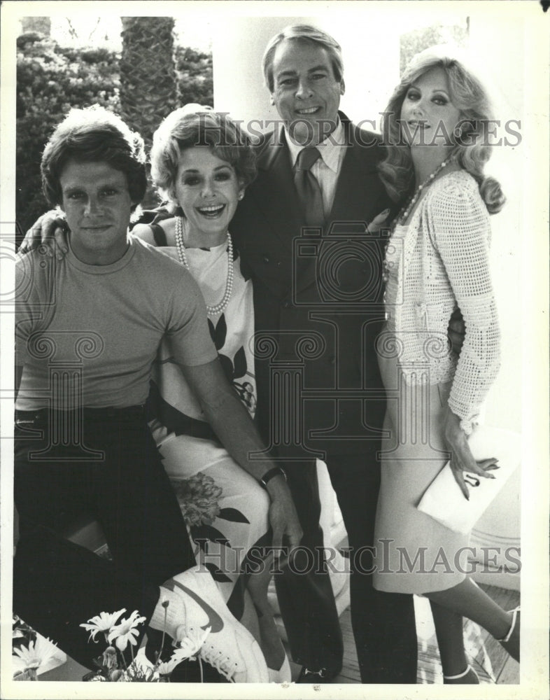 1980 Press Photo Woody Brown Barbara Rush Kevin McCarth - RRW33549 - Historic Images