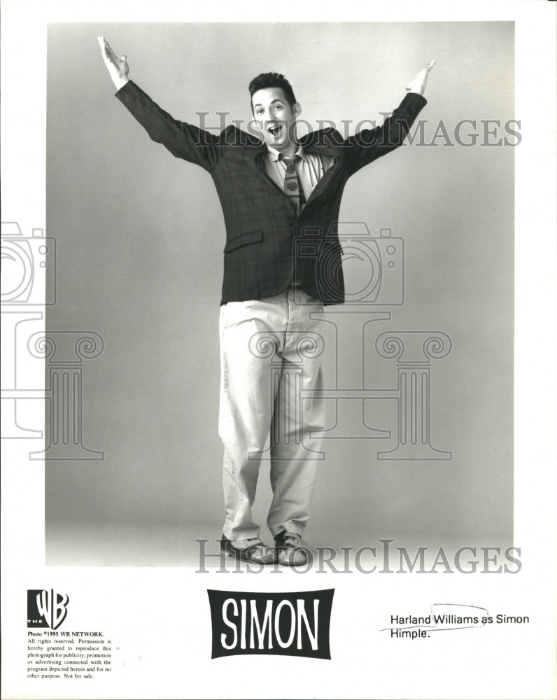 1995 Press Photo Actor Harland Williams "Simon" - RRW33557 - Historic Images