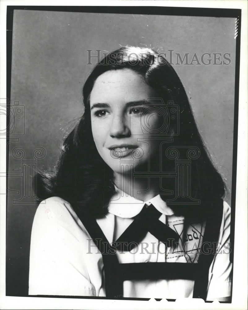 1980 Press Photo Melissa Gilbert American actress - RRW33599 - Historic Images