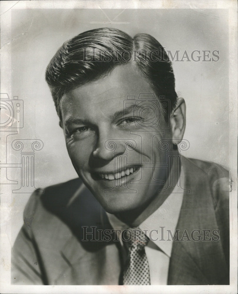 1955 Press Photo Actor Peter Graves TV Show "Fury" - RRW33615 - Historic Images