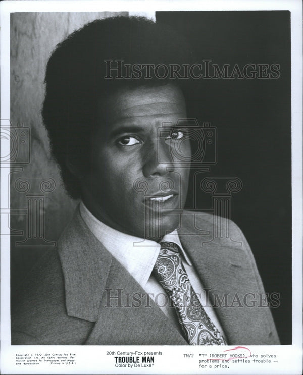 1973 Press Photo ROBERT HOOKS AMERICAN FILM ACTOR - RRW33697 - Historic ...