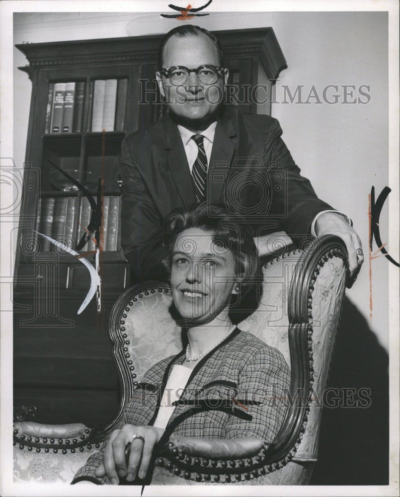 1966 Press Photo Cornelia Kennedy Charles Kennedy Jr. - RRW33899 - Historic Images