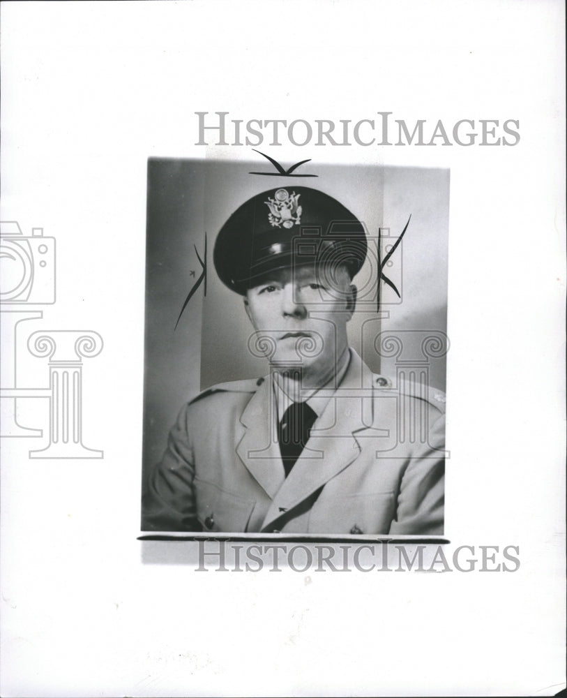 1958 Press Photo Lieutenant Colonel Leland Money Air - RRW34101 - Historic Images