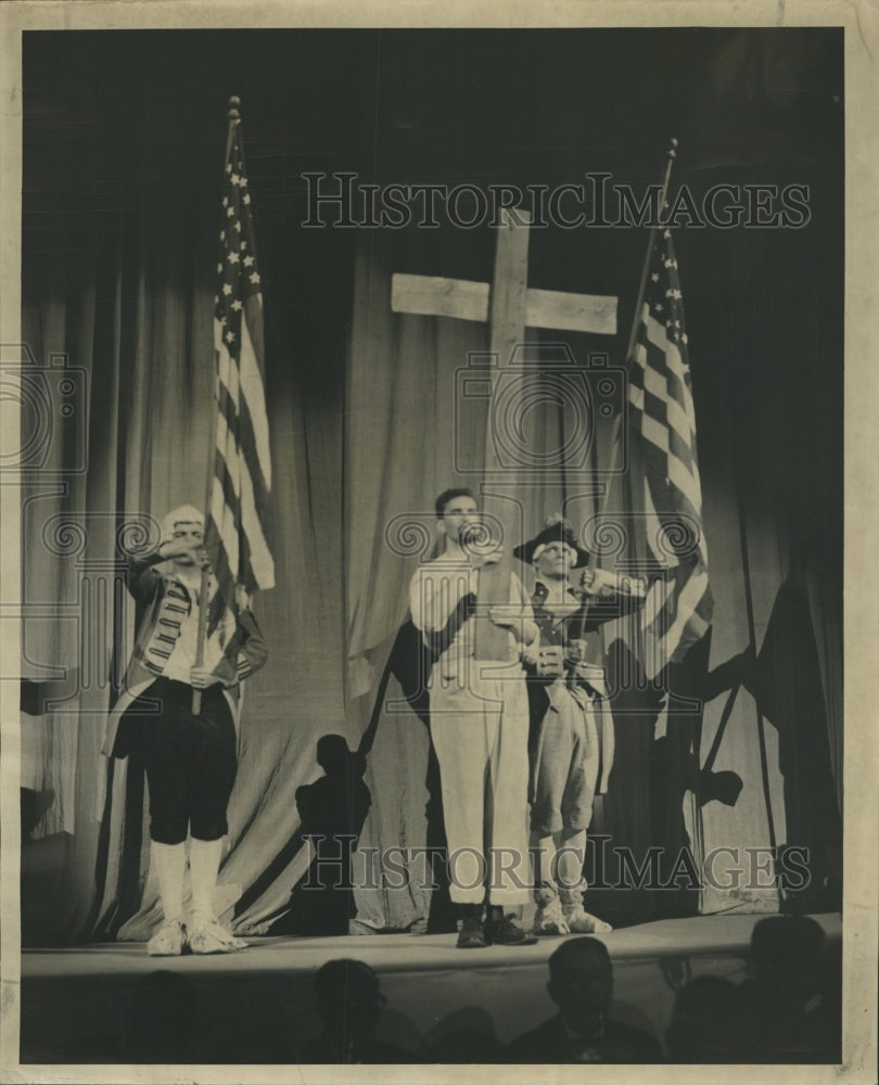 1951 Press Photo Goodman Theater Spirit of 76 - RRW34161 - Historic Images