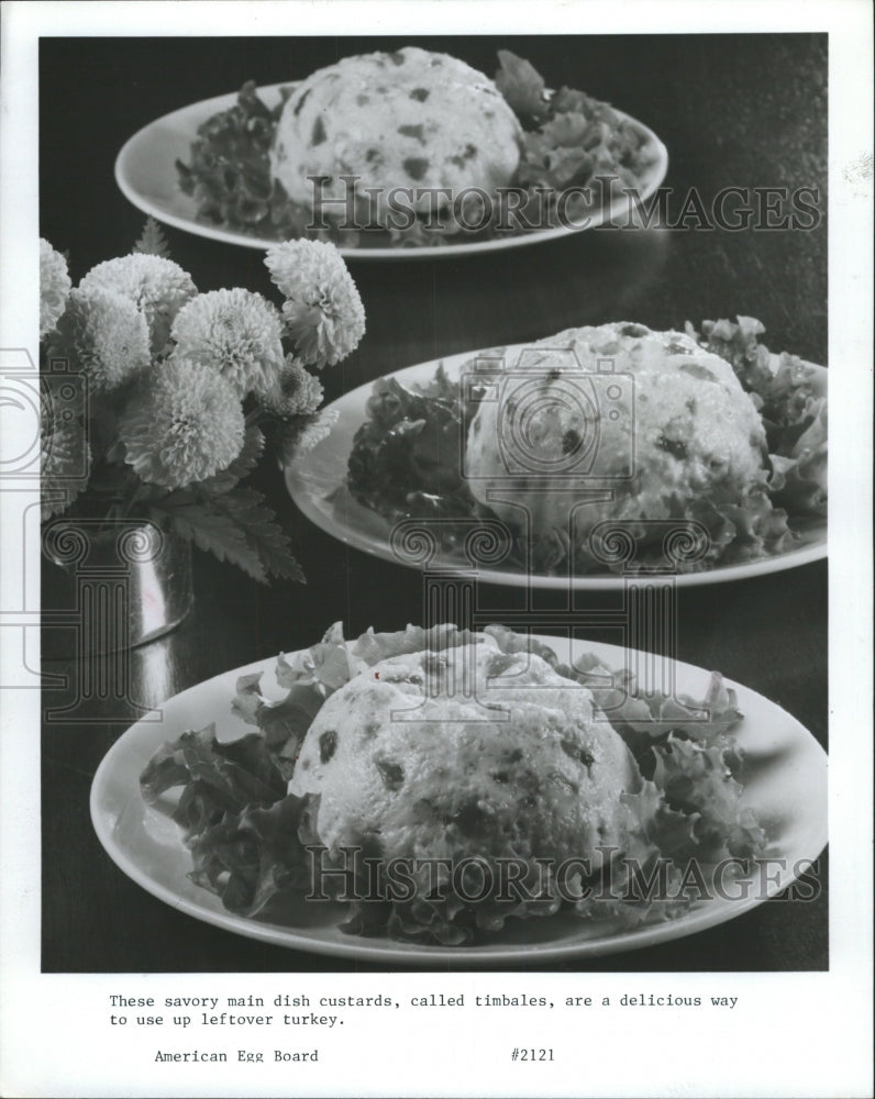 1981 Press Photo Timbales Food - RRW34419 - Historic Images