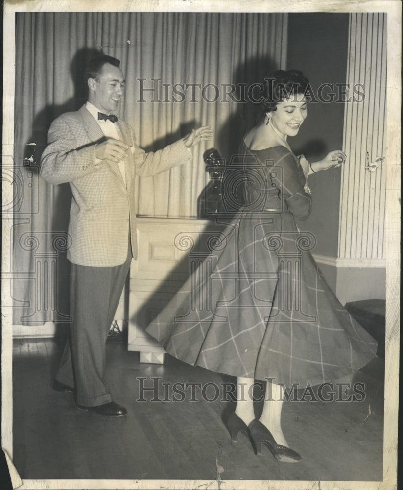 1954 Press Photo Arthur Murray Studio Dancers - RRW34621 - Historic Images